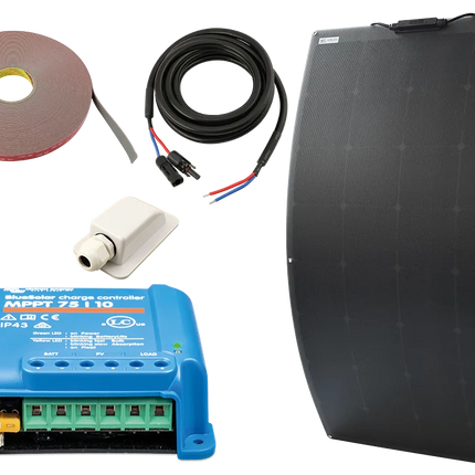 Solar-Energie Set 12 V 120 W, flexibles Panel - 1 - Satz Hischier Auto AG