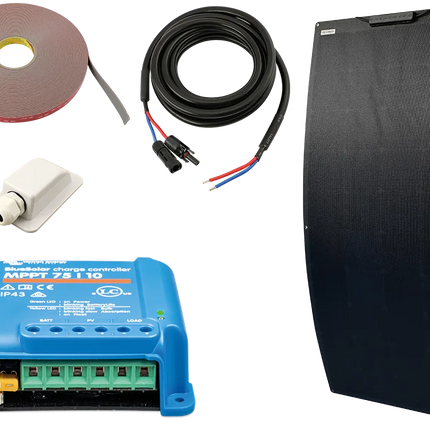 Solar-Energie Set 12 V 150 W, flexibles Panel - 1 - Satz Hischier Auto AG