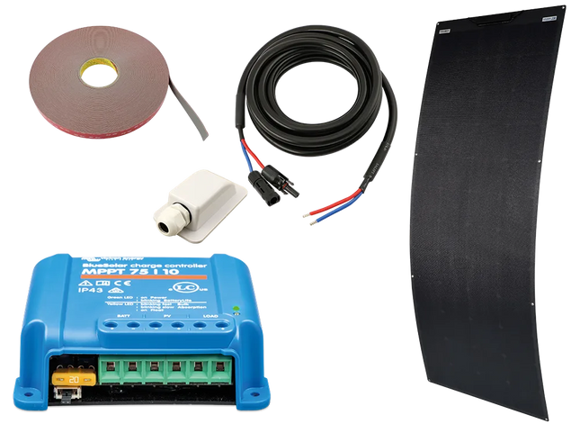 Solar-Energie Set 12 V 180 W, flexibles Panel - 1 - Satz Hischier Auto AG
