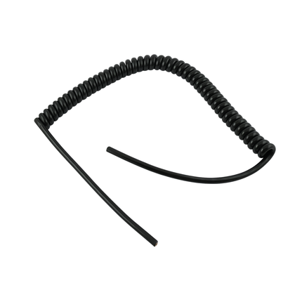 Spiralkabel 4 x 1.0 mm2, 0.4  - 1.6 m