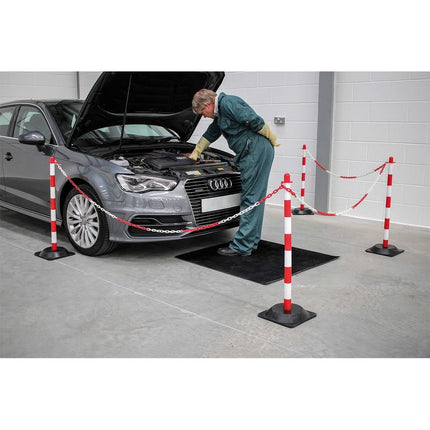 Schutz Pfosten (ohne Kette) zur Absperrung