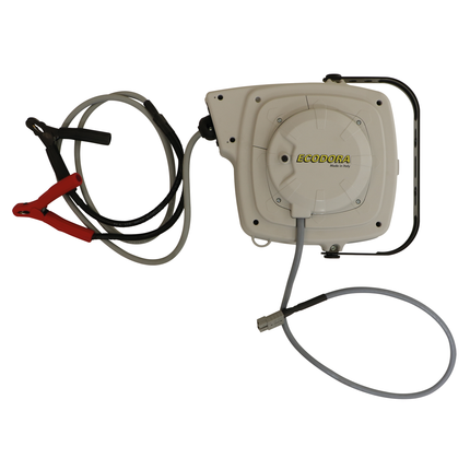 Batterieladegerät 12/24 V 25 A mit Kabelaufroller