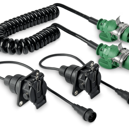 Dometic Spiralkabel Satz mit 2 x 7 pol Stecker und Spiralkabel - 1 - Stück Hischier Auto AG