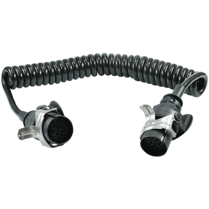 Dometic Heavy-Duty-Spiralkabel Satz für Anhänger mit drei Kameraeingängen