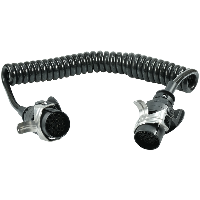 Dometic Heavy-Duty-Spiralkabel Satz für Anhänger mit drei Kameraeingängen