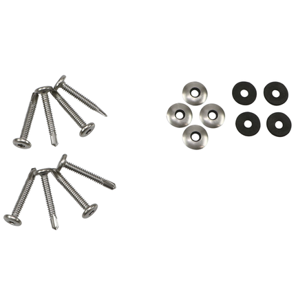 2 Stk. Halterung/Spoiler ABS für Solarpanele SPSP680ws - Hischier Auto AG