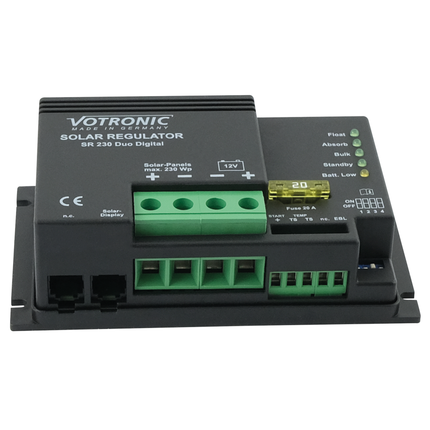 Votronic - Solar-Laderegler 12 V 14.5 A SR230DD - Hischier Auto AG
