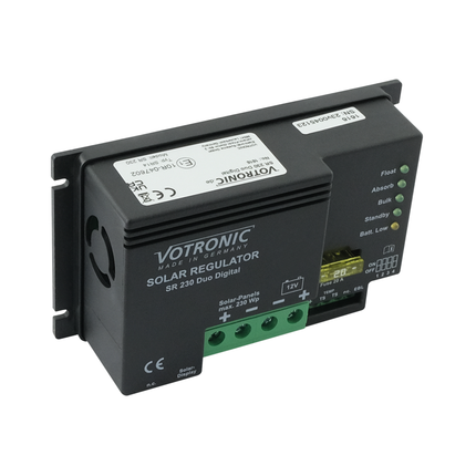 Votronic - Solar-Laderegler 12 V 14.5 A SR230DD - Hischier Auto AG