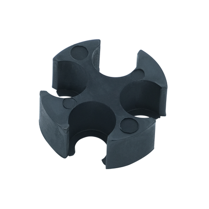 Harnessflex Mehrfach Reduziereinsatz schwarz NC28 NW 23 zu 4x NC08 NW 7.5