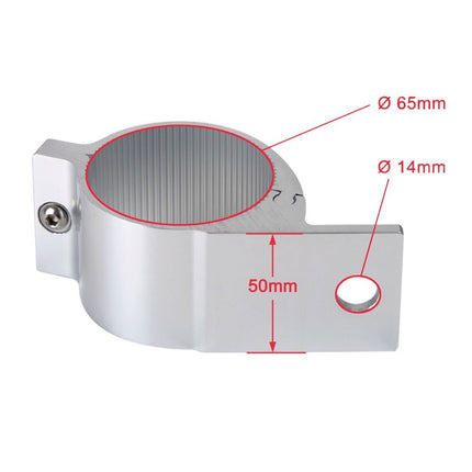 Scheinwerferhalter ø63-63.5mm Alu natur SWH63AL - Hischier Auto AG