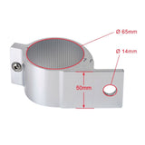 Scheinwerferhalter ø60mm Alu natur SWH60AL