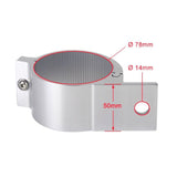 Scheinwerferhalter ø3.0“ (75-78mm) Alu natur SWH7578AL