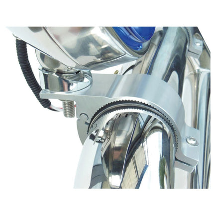 Scheinwerferhalter ø3.0“ (75-78mm) Alu natur SWH7578AL - Hischier Auto AG