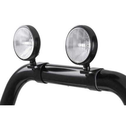 Scheinwerferhalter oval ø89mm schwarz SWH89SZ - Hischier Auto AG