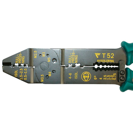 Kabelschuhzange für unisolierte Kabelschuhe