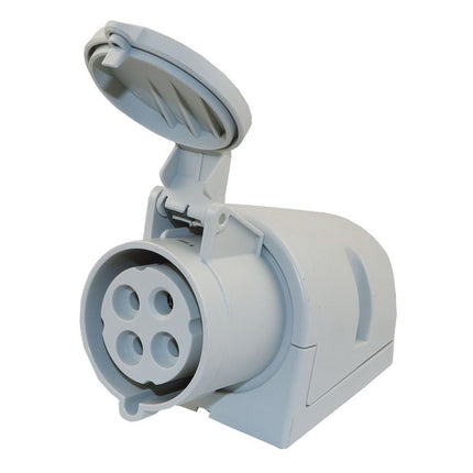 Cekon Wandsteckdose 32/4 230 VAC grau 1 h