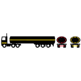 1 Rolle 50m Markierungskl. gelb „Tanker Stickers“ 70712/50