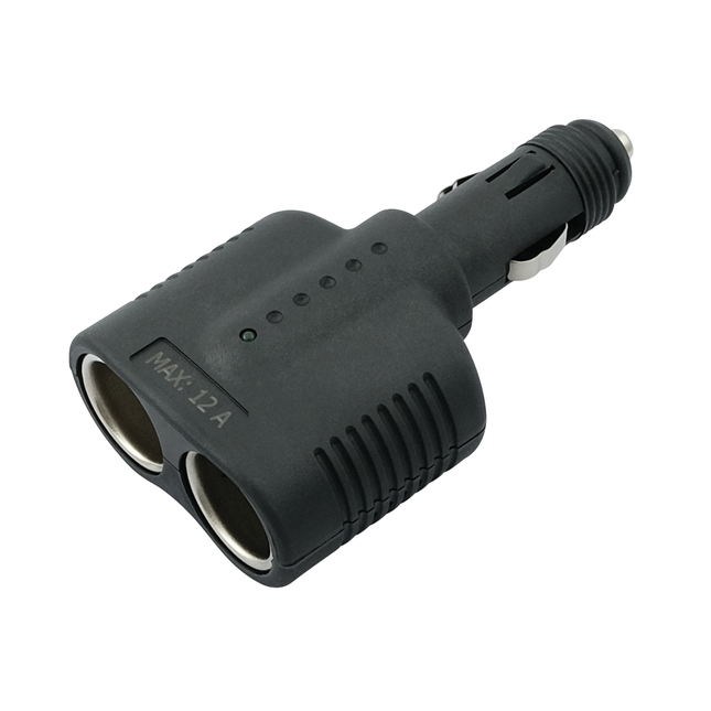 2-fach Steckdose f. Zigarren-Anzünder