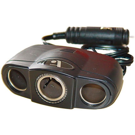 3-fach Steckdose f. Zigarren-Anzünder