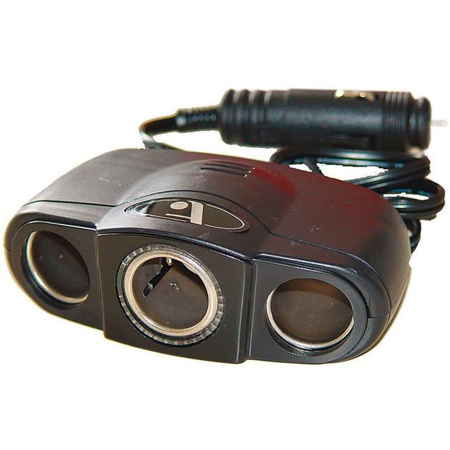 3-fach Steckdose f. Zigarren-Anzünder