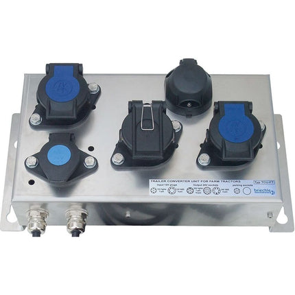 Briechle - Spannungsverdoppler-Einheit mit Stecker/Dosen 12->24 V