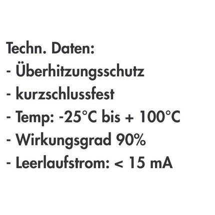 Alfatronix – Spannungswandler, 24 V auf 12 V, 3 A