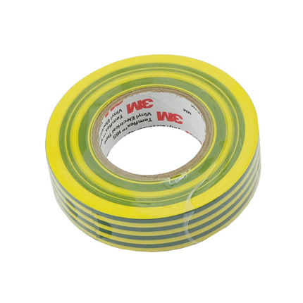 1 Rolle 3M Isolierband 20 m x 19 mm grün / gelb Temflex/gn/ge - Hischier Auto AG