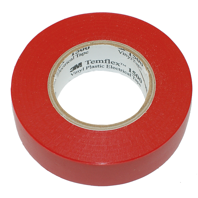 1 Rolle 3M Isolierband 20mx19mm rot Temflex/rt - Hischier Auto AG