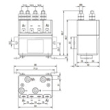 Polumkehrrelais 12V 100A TLD18/12V