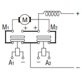 Polumkehrrelais 12V 100A TLD18/12V