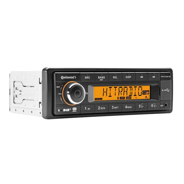 Continental DAB+ Autoradio mit sehr geringer Einbautiefe 12 V - TRDW312UBOR - 1 - Stück Diverse