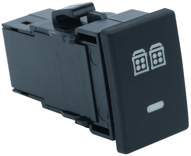 Schalter mit Auffind.- und Funktionsbeleuchtung für Isuzu D-MAX /MU-X, Mazda BT-50