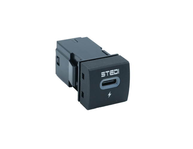 Einbausteckdose, 1x USB-C - 1 - Stück