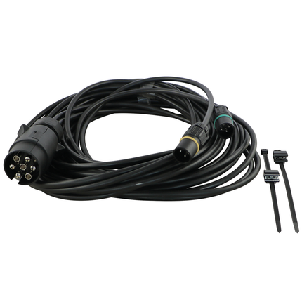 Satz Warntafeln mit LED-Leuchten für Überbreite