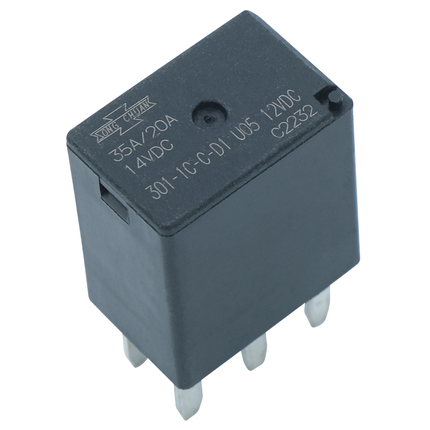 Ultra-Micro-Relais Wechsler 12 V 20/35 A