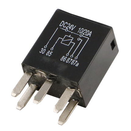 Ultra-Micro-Relais Wechsler 24 V 20/10 A