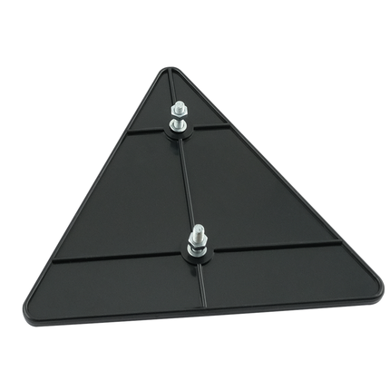 Dreieckrückstrahler mit 2 Befestigunsschrauben