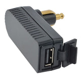 Baas - USB-Winkelstecker 12/24V -> 5V 2A USB4
