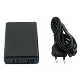 4 in 1 Tischladestation um alle Ihre USB Geräte zu laden USB4/230V