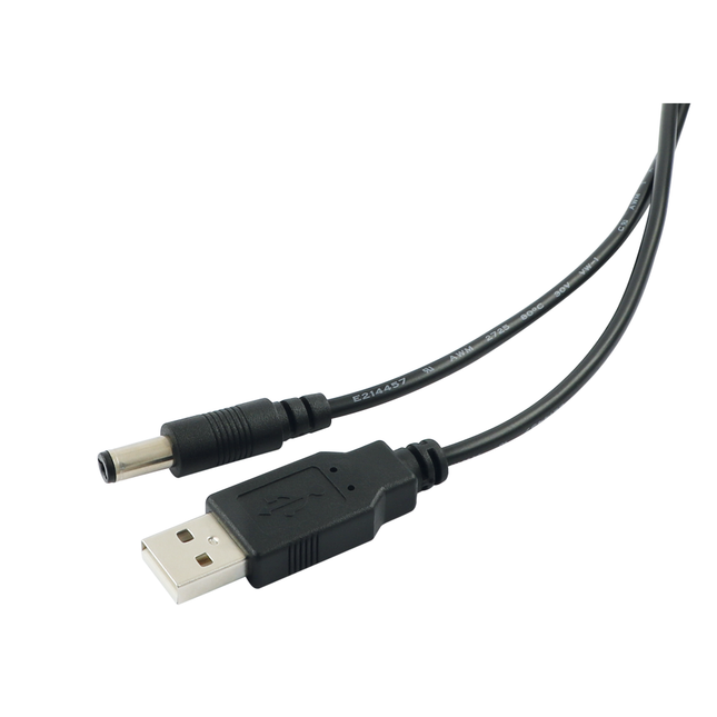 Universal Ladekabel USB-A auf 5.5 mm DC-Rund-Stecker
