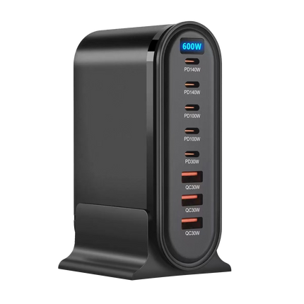 8 in 1 Tischladestation um alle Ihre USB Geräte zu laden