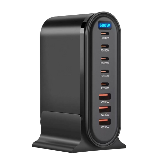 8 in 1 Tischladestation um alle Ihre USB Geräte zu laden