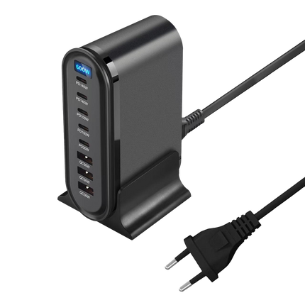 8 in 1 Tischladestation um alle Ihre USB Geräte zu laden