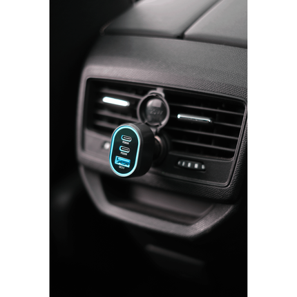 Power USB-Ladedose, 3 Anschlüsse, 12/24 V USBC65 - Hischier Auto AG