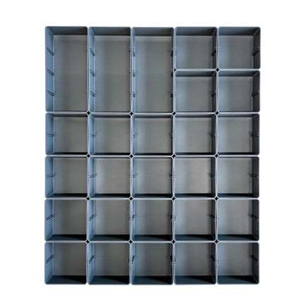 Einsatzkastenset 24x 100 x 100 x 55 mm, 3x 200 x 100 x 55 mm - UT510506/Set - 1 - Stück Diverse