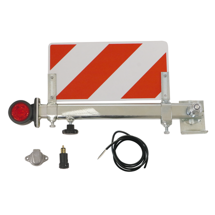 Doppelradmarkierungssatz LED, ausziehbar 350 - 650 mm vertikale Schwenkung