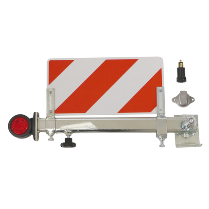 Doppelradmarkierungssatz LED, ausziehbar 350 - 650 mm vertikale Schwenkung