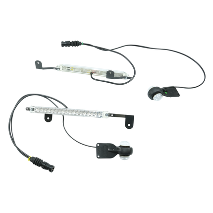 Doppelradmarkierung f. Traktoren *LED* mit dynamischen Blinker