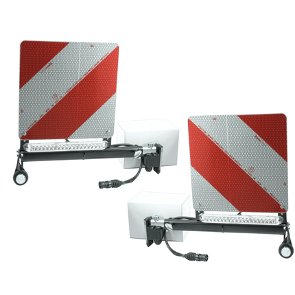 Doppelradmarkierung f. Traktoren *LED* mit dynamischem Blinker