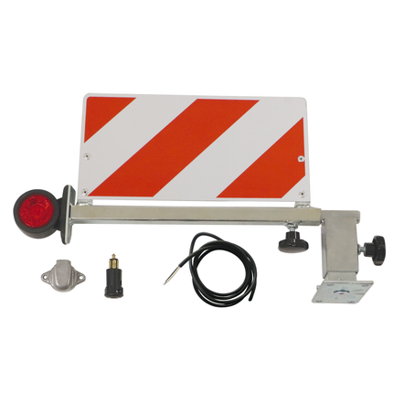 Doppelradmarkierungssatz LED, ausziehbar 400 - 650 mm, horizontale Schwenkung